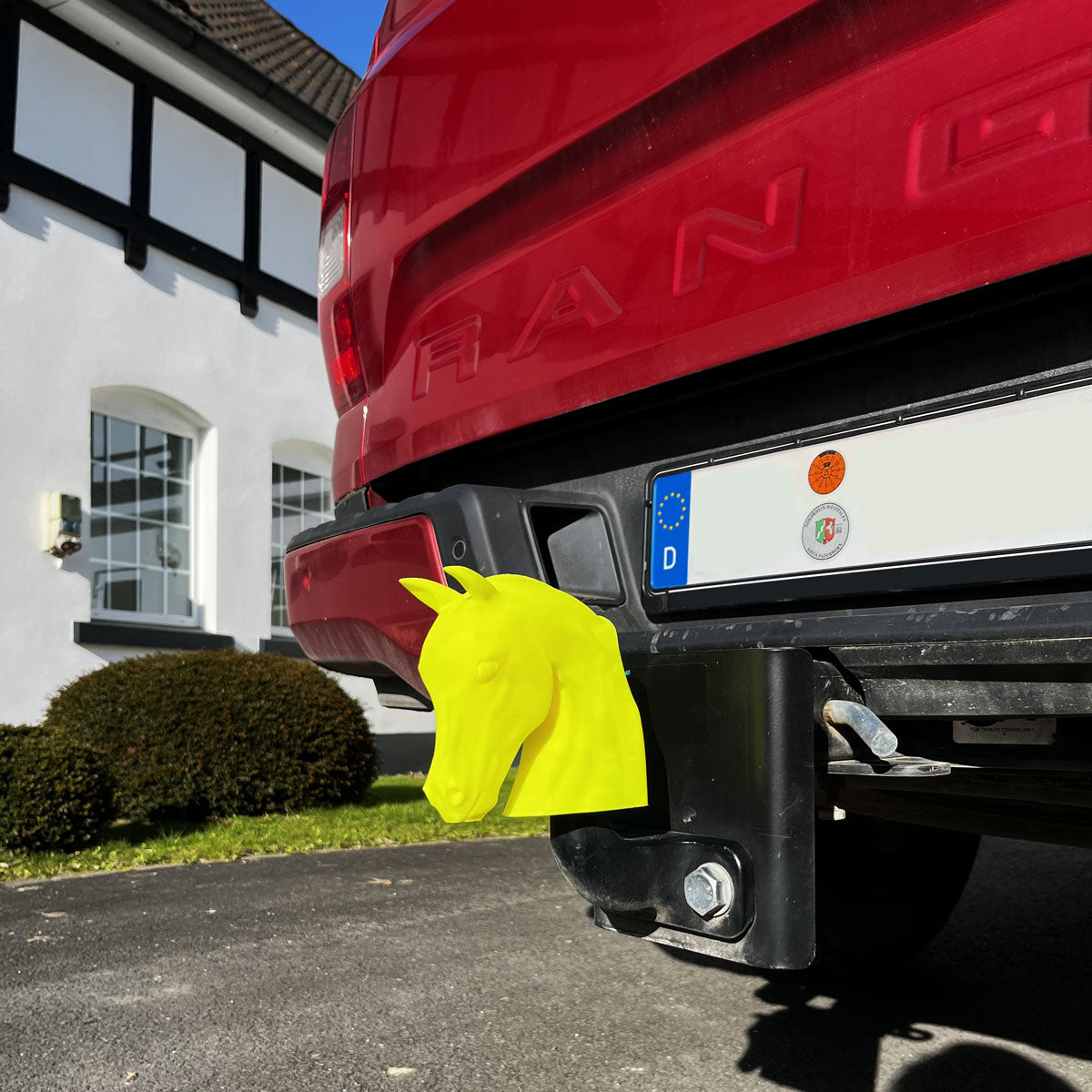 R-Satz Shop Abdeckkappe Anhängerkupplung Pferd