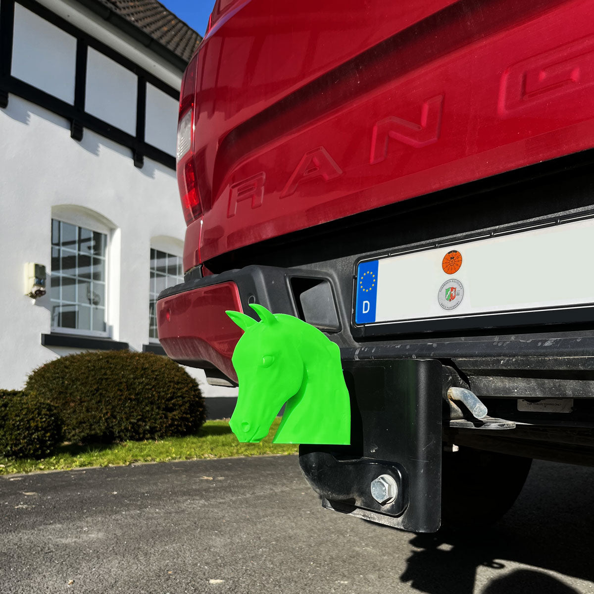 R-Satz Shop Abdeckkappe Anhängerkupplung Pferd