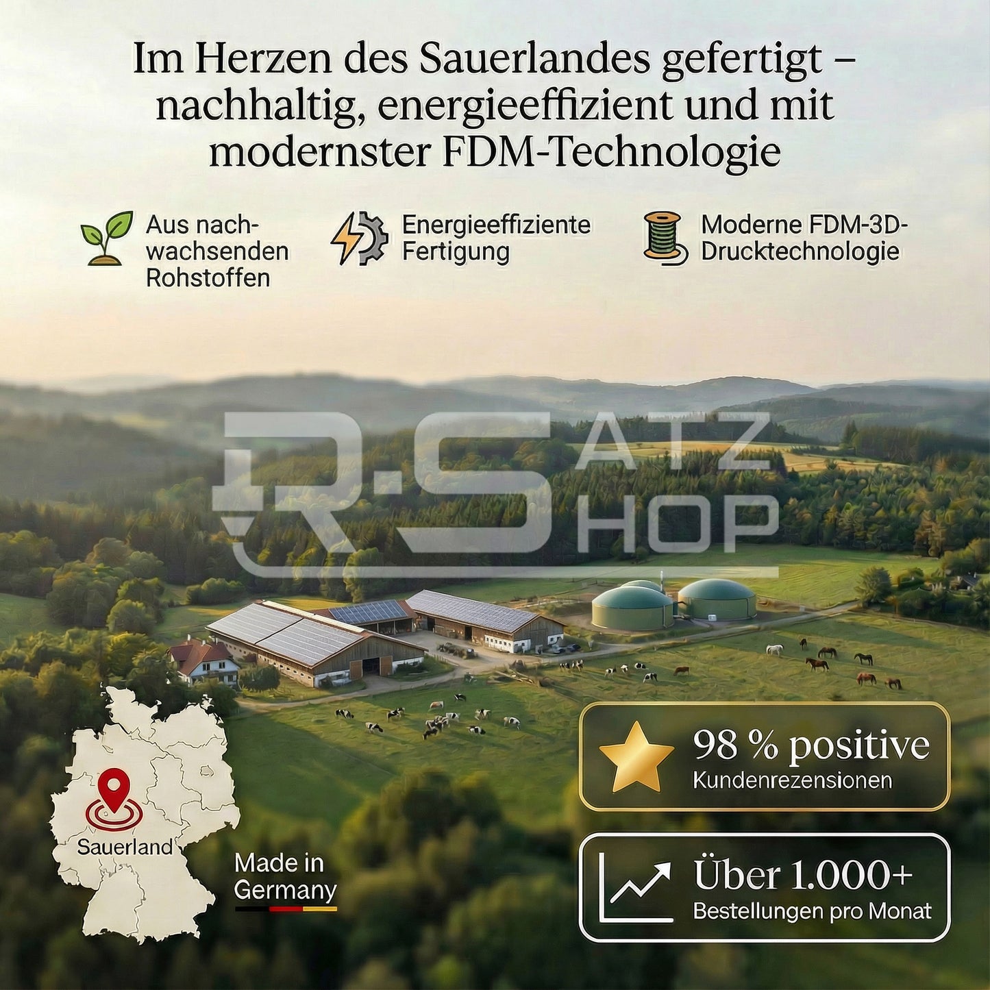 Richtschnurhalter Set für Schnurpfähle – Seilführung & Schnurspanner – 25/50/100 Stück | R-Satz Shop