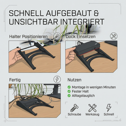 Laptop Docking Station Ständer passend für Lenovo ThinkPad Universal USB-C Dock