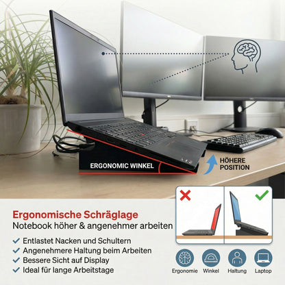 Laptop Docking Station Ständer passend für Lenovo ThinkPad Universal USB-C Dock