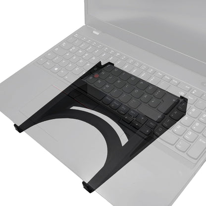 Laptop Docking Station Ständer passend für Lenovo ThinkPad Universal USB-C Dock, Lenovo ThinkPad Notebook Serien, Halterung Erhöhung Schreibtisch, Belüftet Kühlung Befestigung - Made by R-Satz Shop