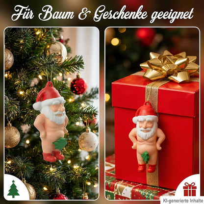 Lustige Weihnachtsmann Anhänger