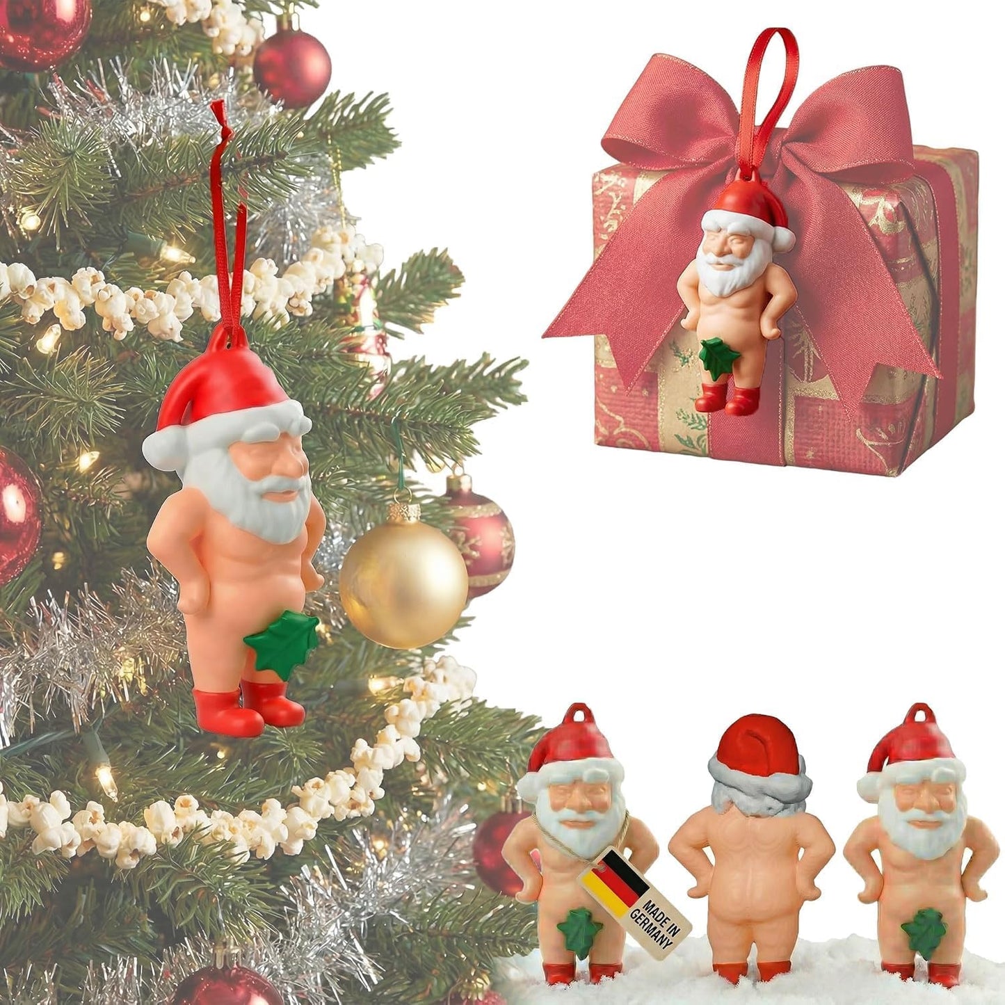 Lustige Weihnachtsmann Anhänger