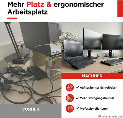 Laptop Docking Station Ständer passend für Lenovo ThinkPad Universal USB-C Dock