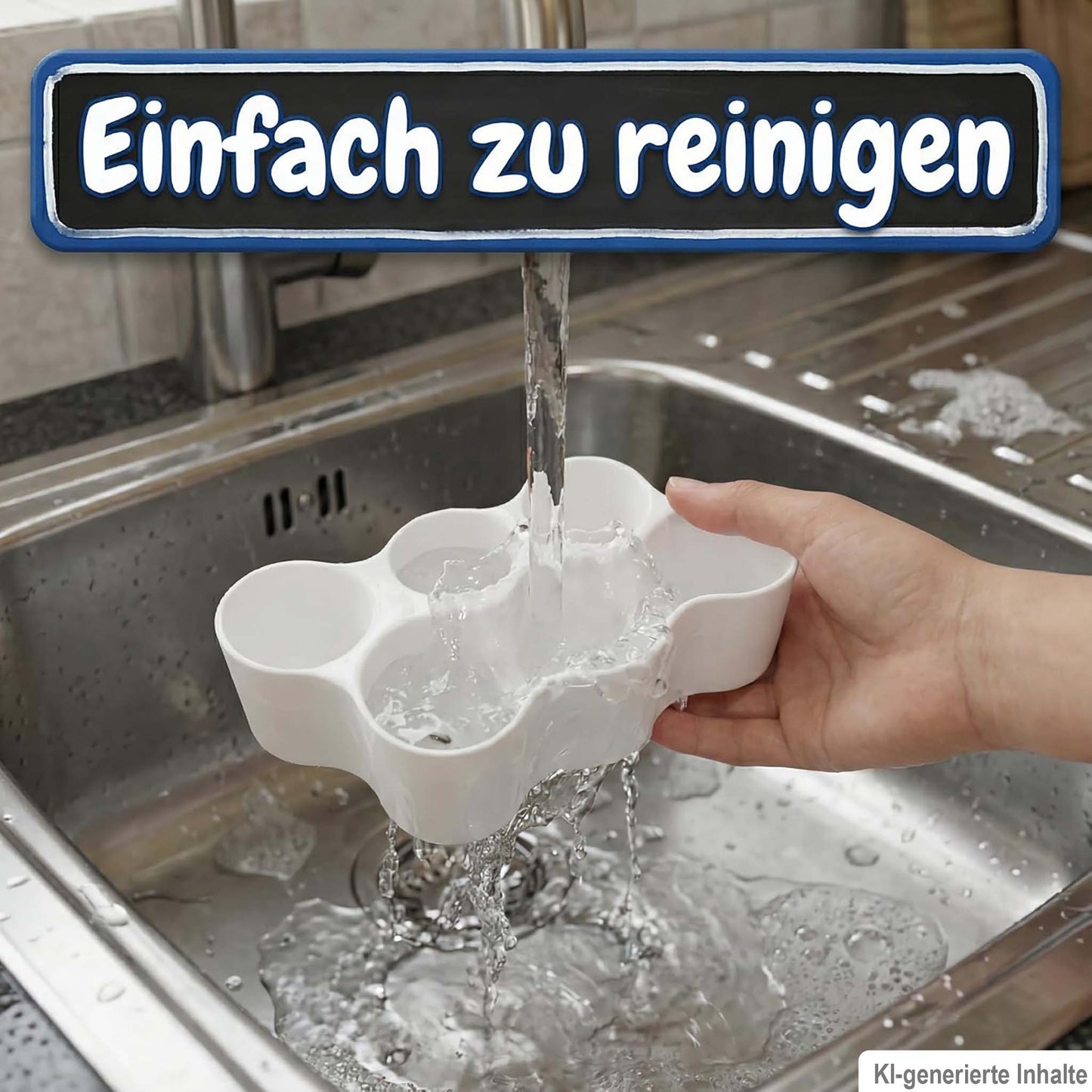 Tuben- & Eierhalter 2-in-1 – Kühlschrank-Organizer für 6 Tuben oder 6 Eier - Ordnung made by R-Satz Shop