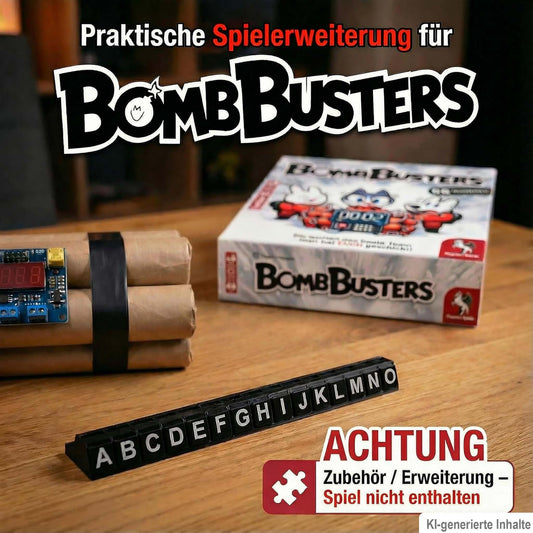 Kabelhalter passend für Bomb Busters – 5er Set Organizer für Kabelplättchen – Kompatibel mit Spiel des Jahres 2025 | R-Satz Shop
