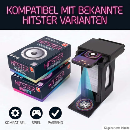 Hitster Turm – Handyhalterung & Kartenhalter passend für Hitster