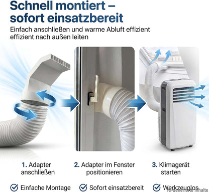 Klimaanlage Abluftschlauch Adapter