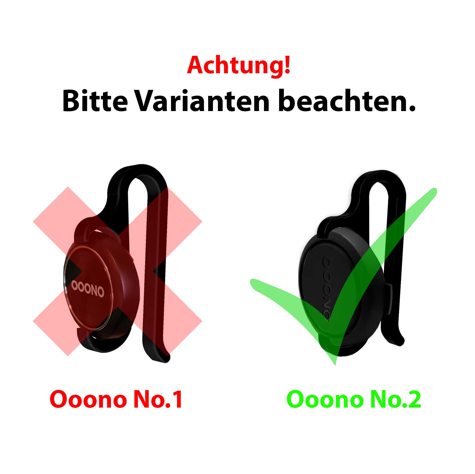 OOONO + Halterung /Halter [NEU & OVP] Neuste Version *!! in