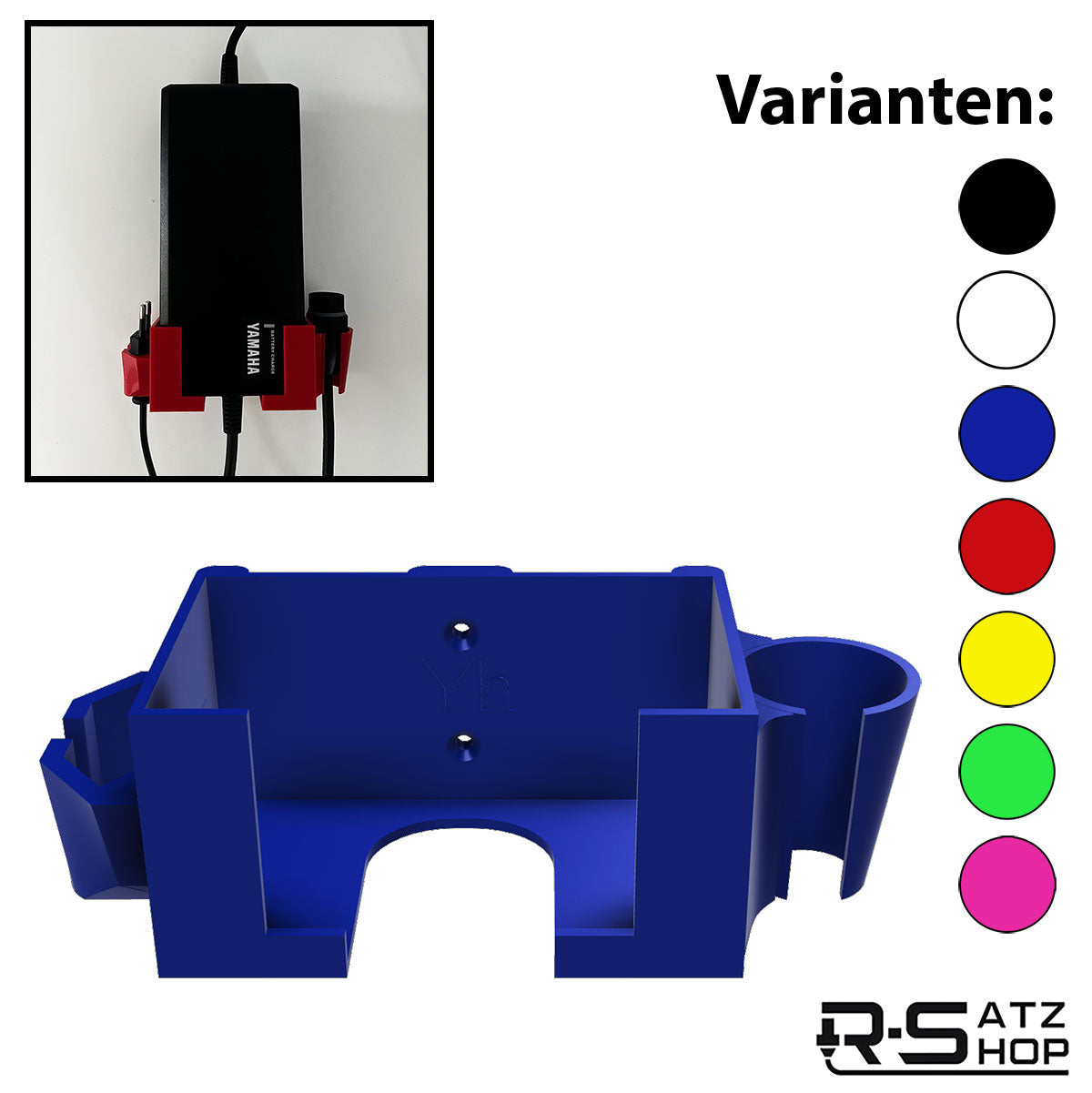 R-Satz Shop Wandhalterung passend für Yamaha eBike Ladegerät