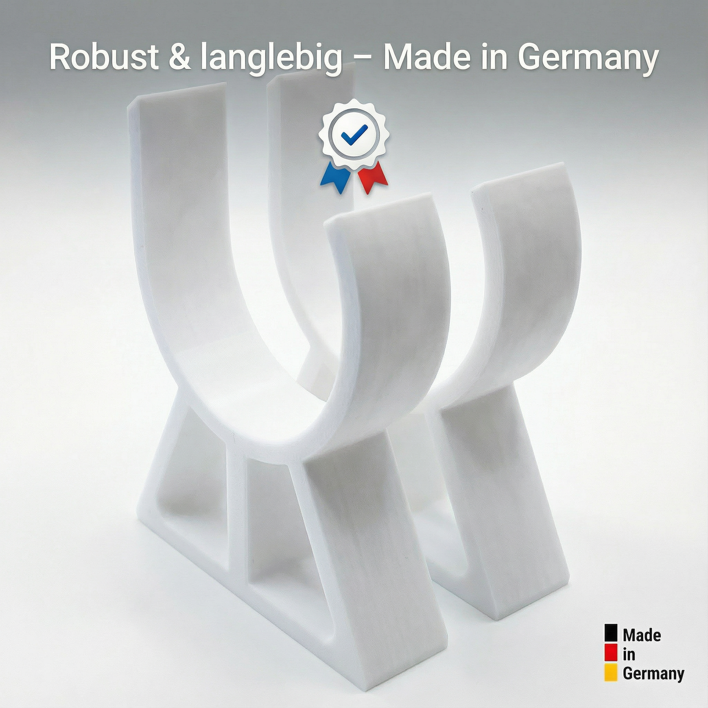 R-Satz Shop Standfuß Ständer passend für Fritzbox 5590 Fiber, 6670 Cable, 7590 AX und 7690 (2er Set)