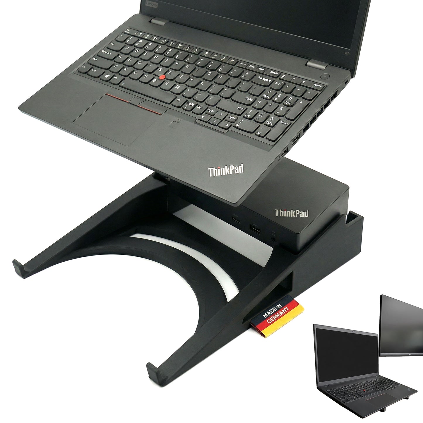 Laptop Docking Station Ständer passend für Lenovo ThinkPad Universal USB-C Dock