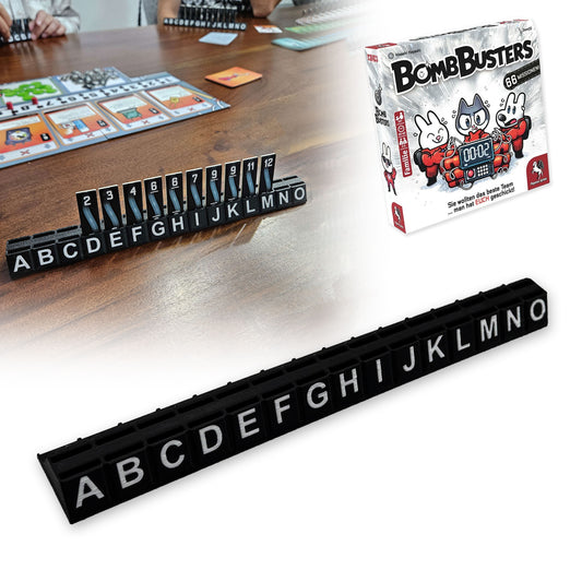 Kabelhalter passend für Bomb Busters – 5 Stück Organizer für Kabelplättchen – Kompatibel mit Spiel des Jahres 2025 - Praktisches Erweiterungs-Upgrade