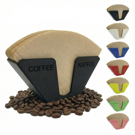 Kaffeefilterhalter Ständer – Wandhalter für Kaffeefilter Aufbewahrung aus Papier | R-Satz Shop