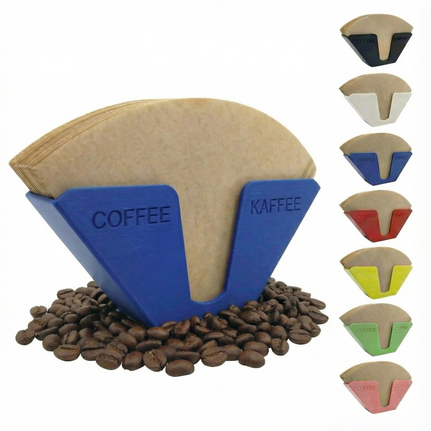 Kaffeefilterhalter Ständer – Wandhalter für Kaffeefilter Aufbewahrung aus Papier | R-Satz Shop