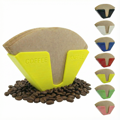 Kaffeefilterhalter Ständer – Wandhalter für Kaffeefilter Aufbewahrung aus Papier | R-Satz Shop