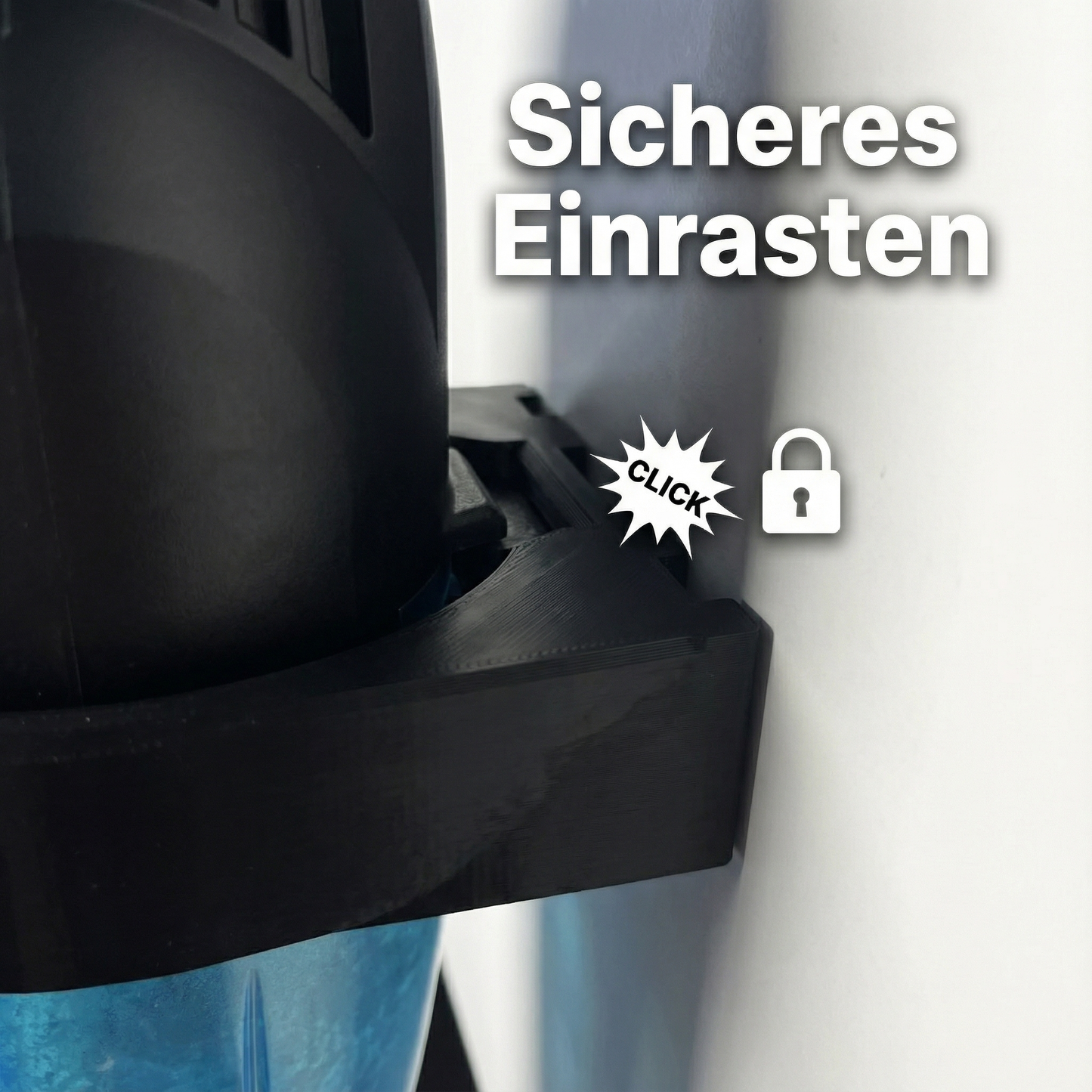 Staubsauger Wandhalterung für Makita DCL Serie – Akku-Sauger Halterung zur Wandmontage | R-Satz Shop