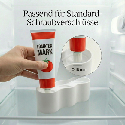 Tubenhalter für Kühlschrank – Platzsparender Tuben- & Eierhalter | R-Satz Shop