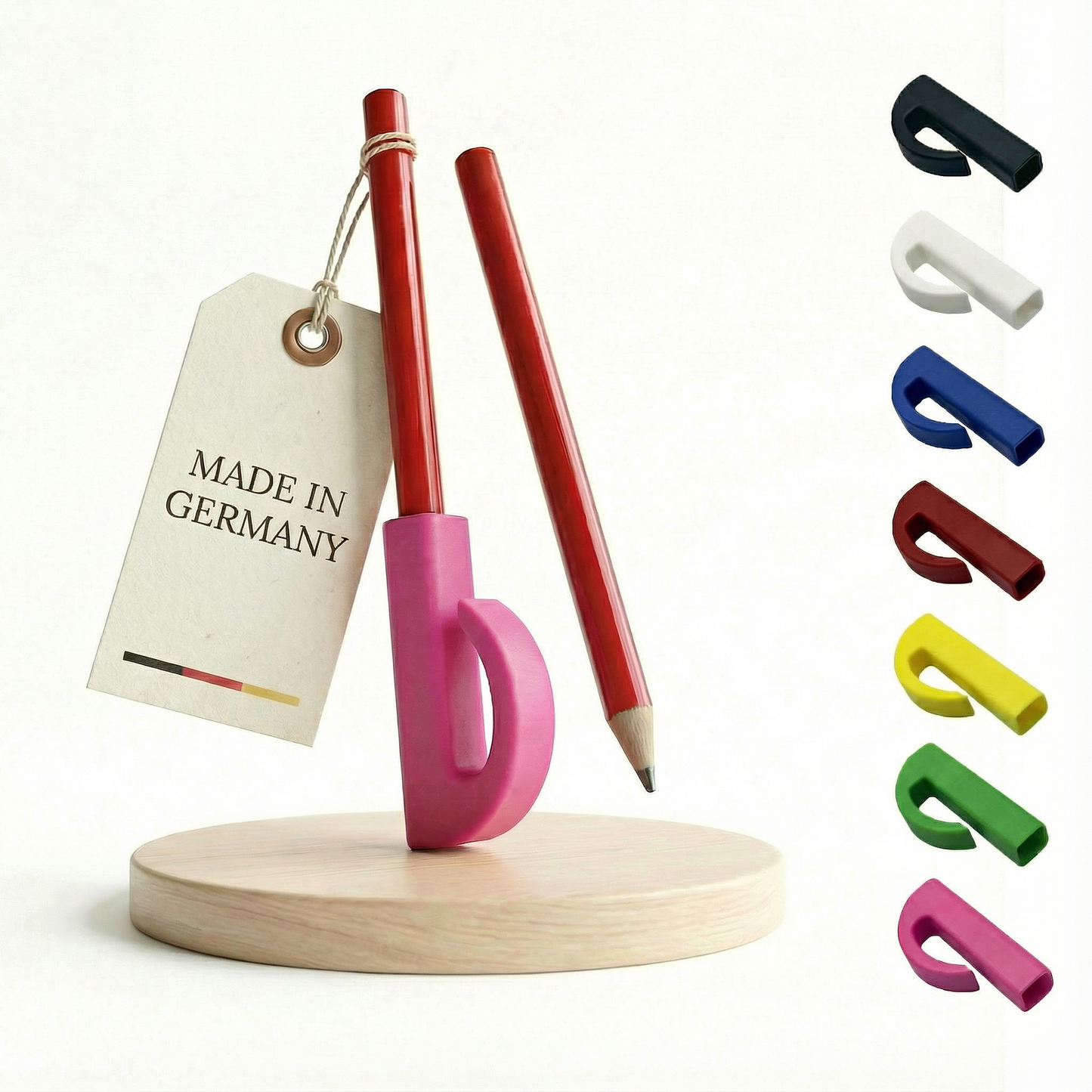 R-Satz Shop Zimmermannsstift Halterung inkl 2 Bleistifte Halter für Handwerker Velux Stift