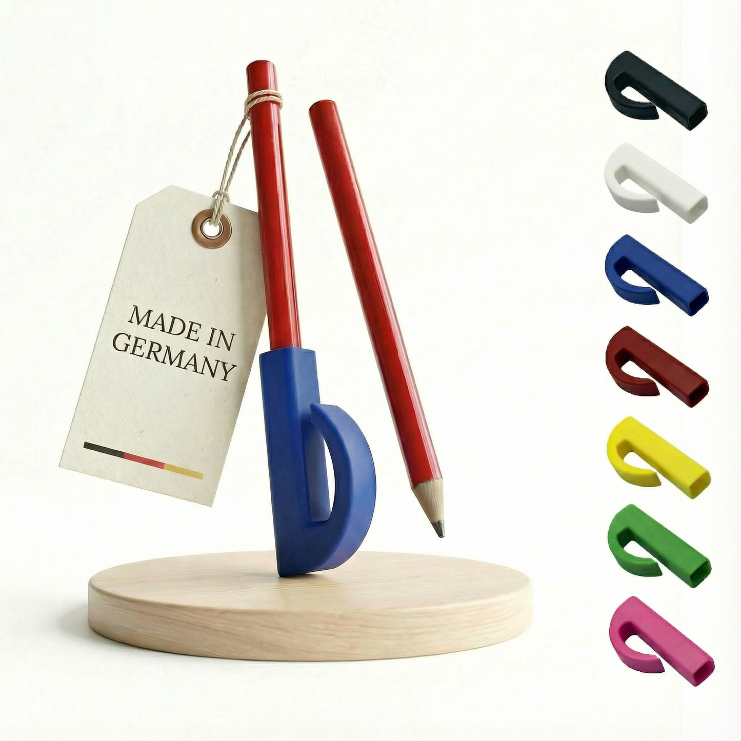 R-Satz Shop Zimmermannsstift Halterung inkl 2 Bleistifte Halter für Handwerker Velux Stift