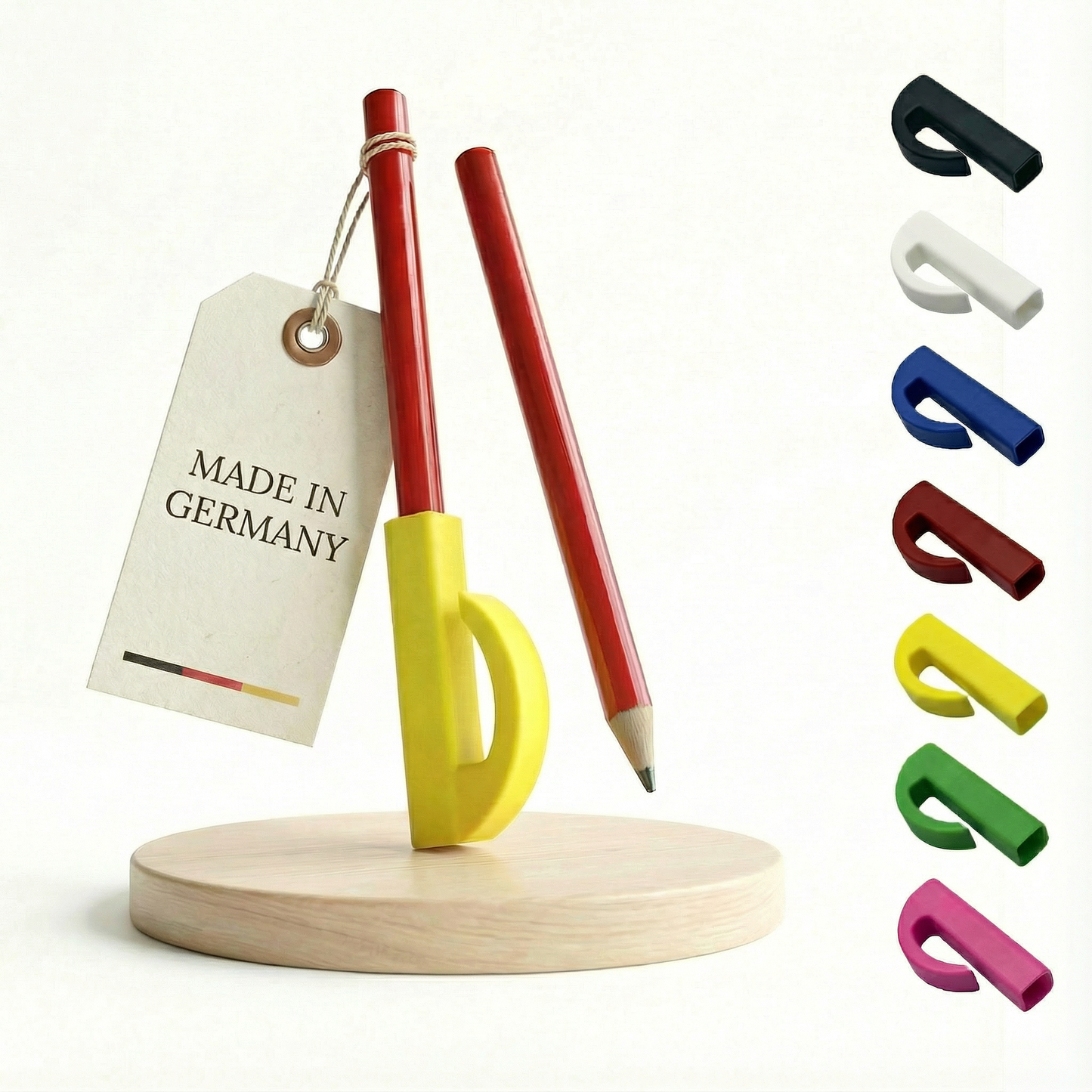 R-Satz Shop Zimmermannsstift Halterung inkl 2 Bleistifte Halter für Handwerker Velux Stift