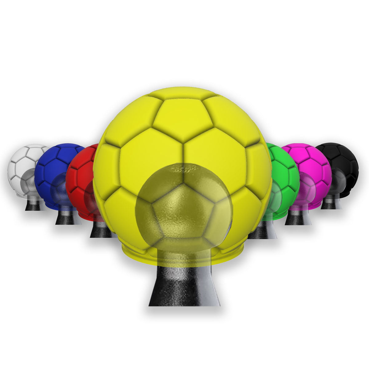 R-Satz Shop Abdeckkappe Anhängerkupplung Fußball