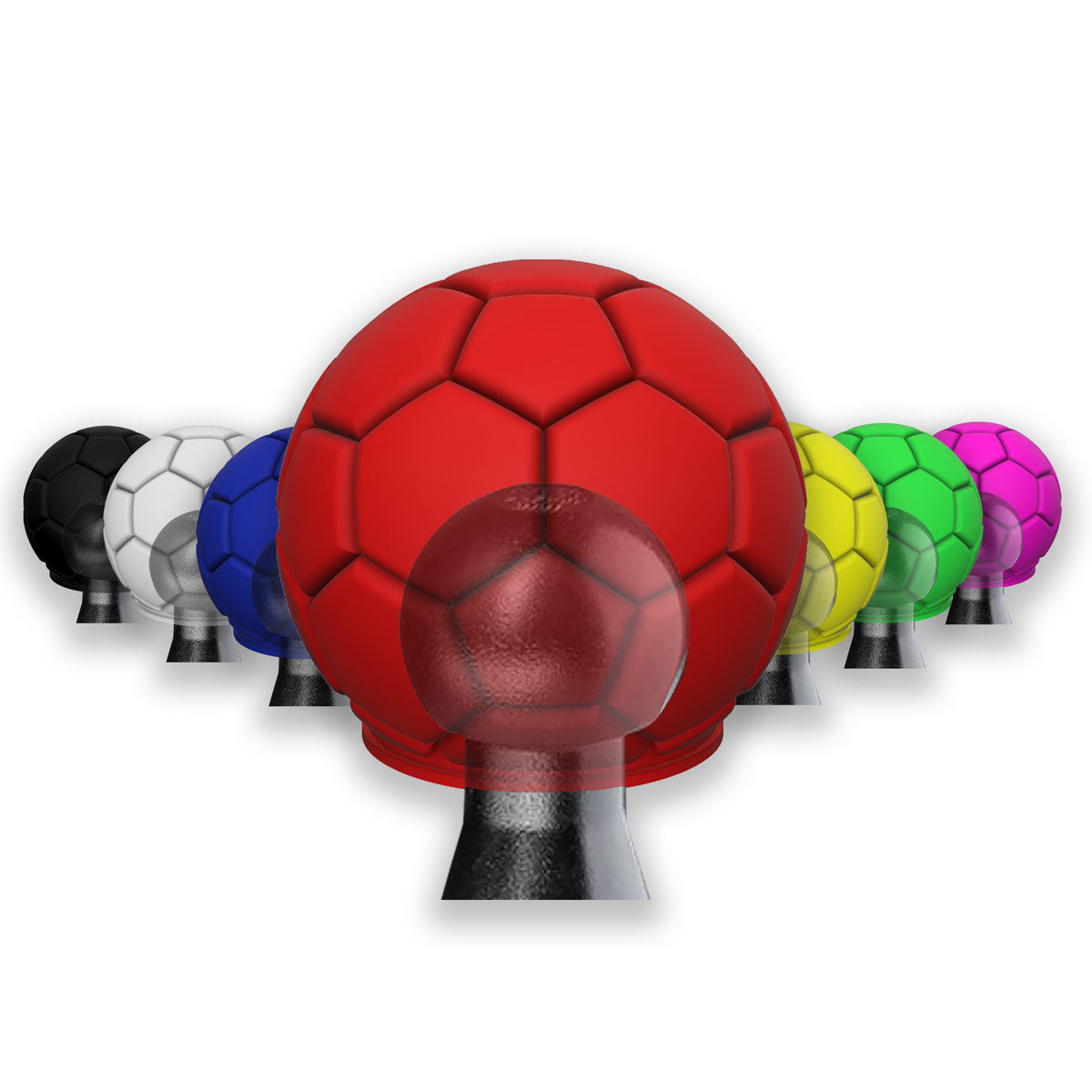 R-Satz Shop Abdeckkappe Anhängerkupplung Fußball