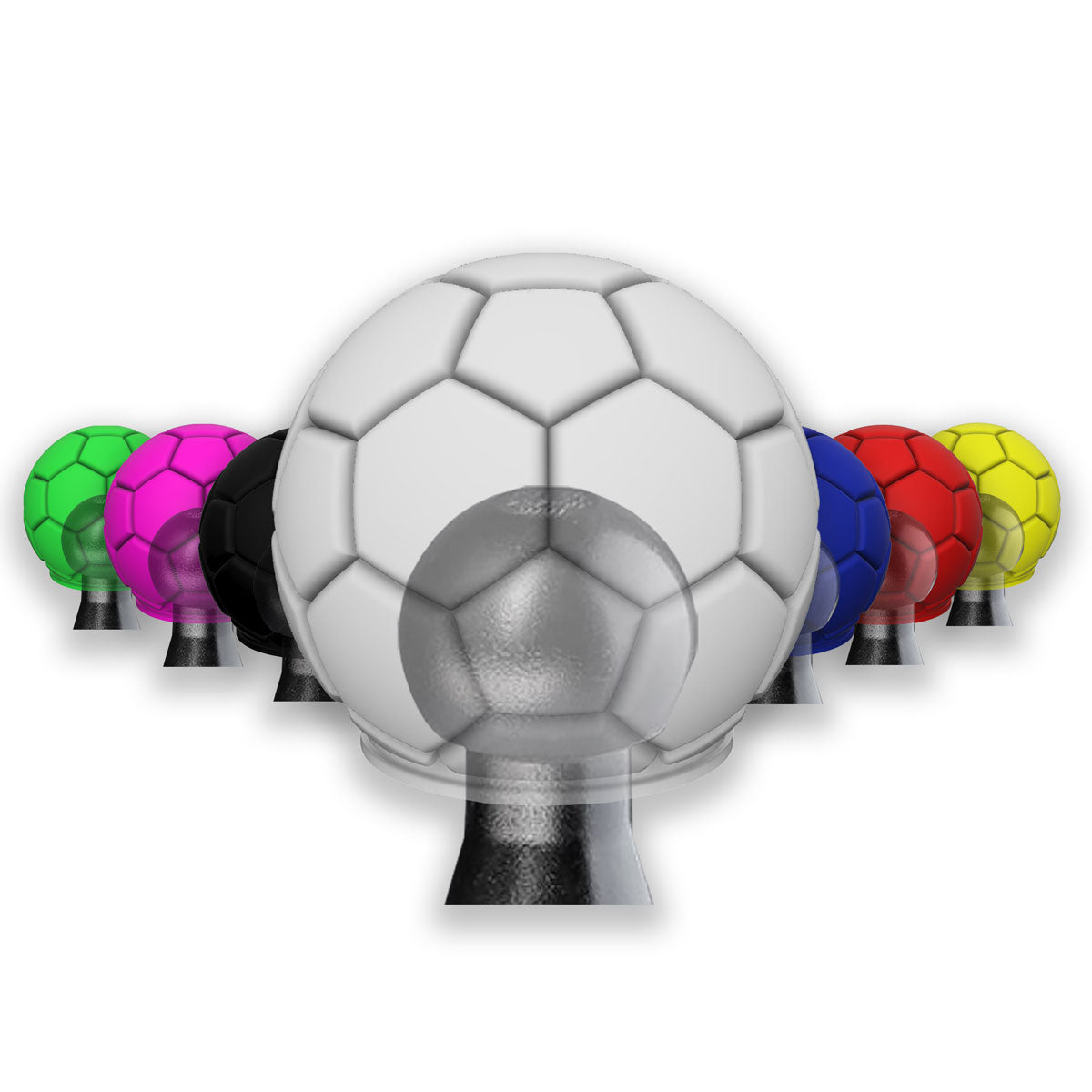 R-Satz Shop Abdeckkappe Anhängerkupplung Fußball