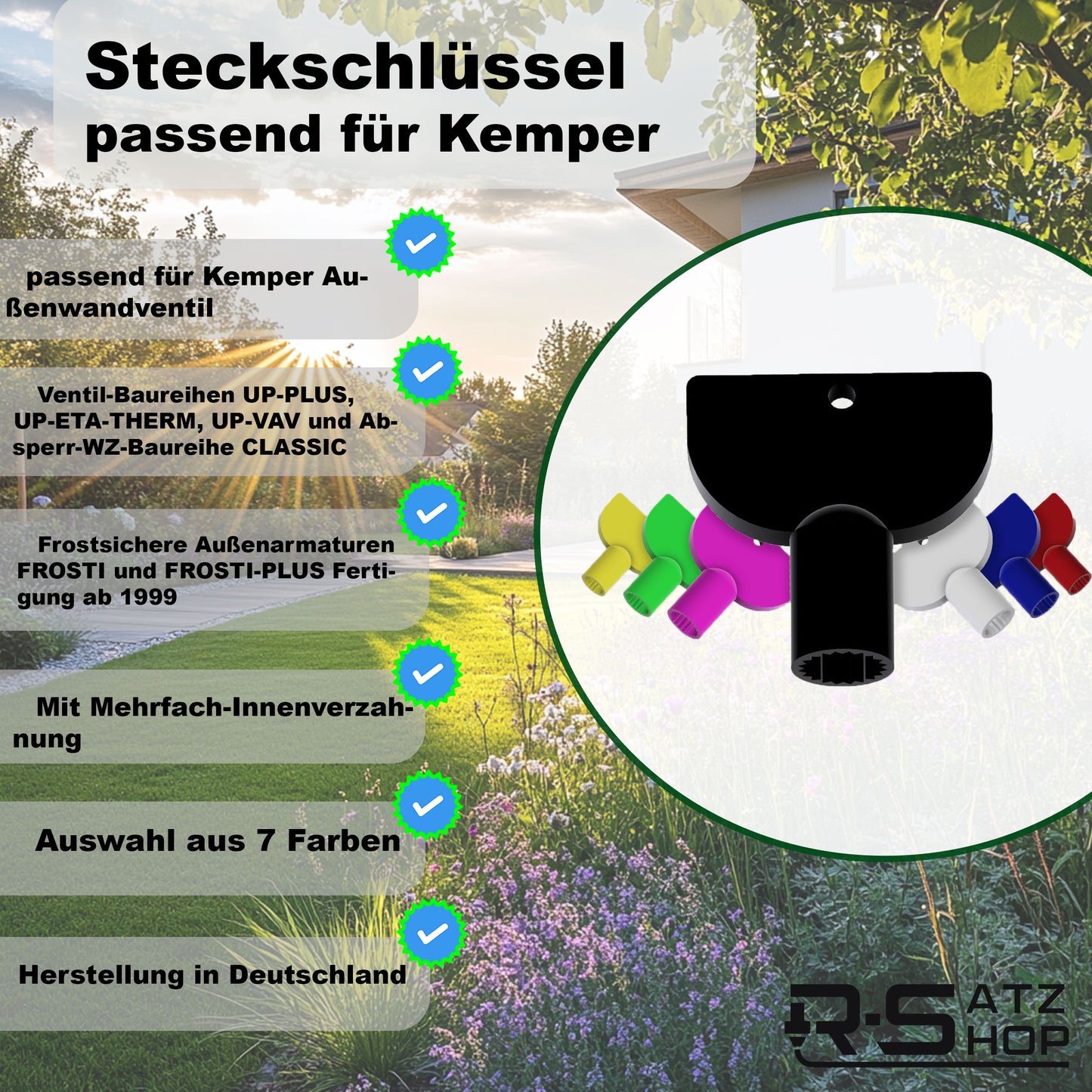 R-Satz Shop Steckschlüssel passend für Kemper