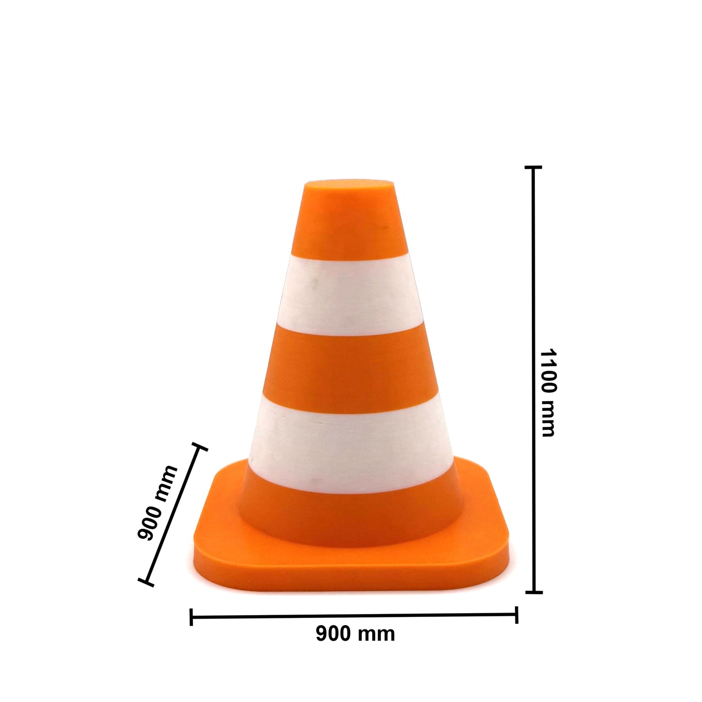 Pylone Anhängerkupplung Abdeckung – Lustige Leitkegel Schutzkappe für 50 mm Kugelkopf – Universal AHK Abdeckkappe | R-Satz Shop