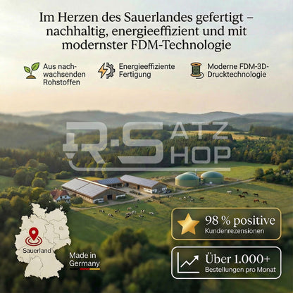 Tuben- & Eierhalter 2-in-1 – Kühlschrank-Organizer für 6 Tuben oder 6 Eier - Ordnung made by R-Satz Shop