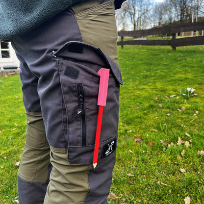 R-Satz Shop Zimmermannsstift Halterung inkl 2 Bleistifte Halter für Handwerker Velux Stift