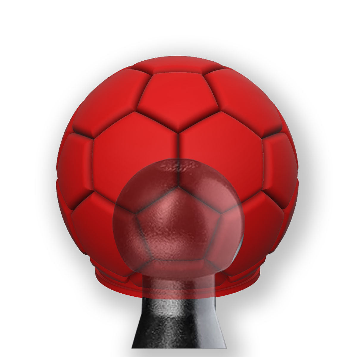 R-Satz Shop Abdeckkappe Anhängerkupplung Fußball