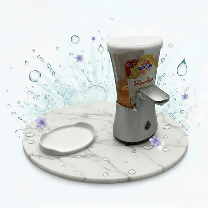 R-Satz Shop Deckel passend für Sagrotan No Touch Seifenspender Abdeckung Nachfüller Verschluss Kappe