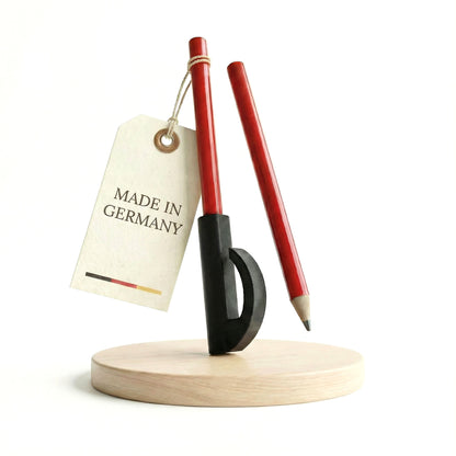 Zimmermannsstift Halterung inkl. 2 Bleistifte - Halter passend für Handwerker Velux Stift - made by R-Satz Shop