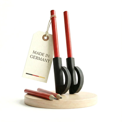 Zimmermannsstift Halterung inkl. 2 Bleistifte - Halter passend für Handwerker Velux Stift - made by R-Satz Shop