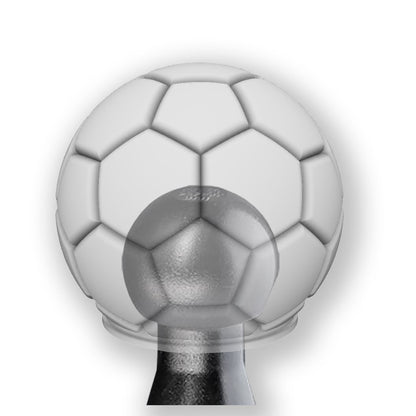 R-Satz Shop Abdeckkappe Anhängerkupplung Fußball